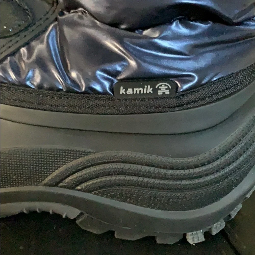 KAMIK Girls Snow Boots - Navy & Black